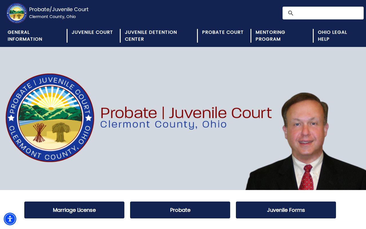 Clermont County court docket Probate and Juvenile court access